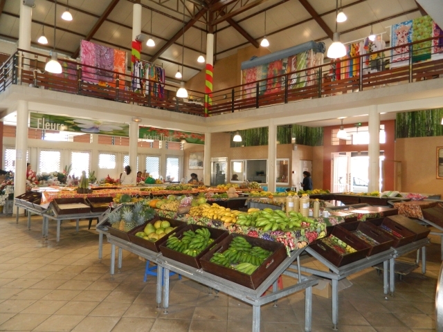 Markthalle von Uturoa auf Raiatea
