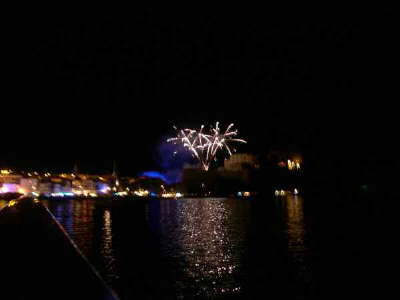 Feuerwerk in Calvi