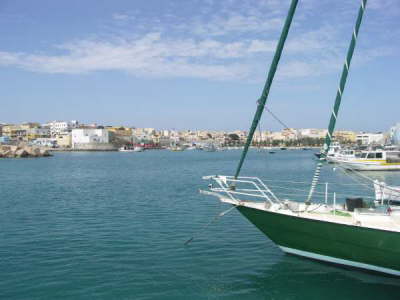 Lampedusa Hafen