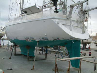 hull painted in 2005