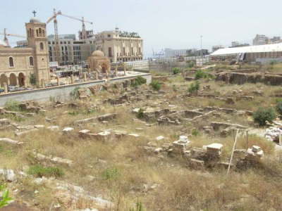 rmische Reste in Beiruth